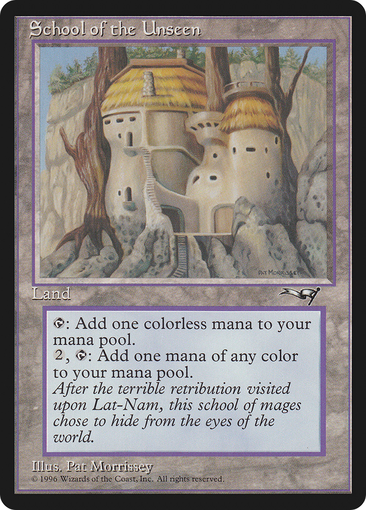 School of the Unseen (ALL-) - Alliances