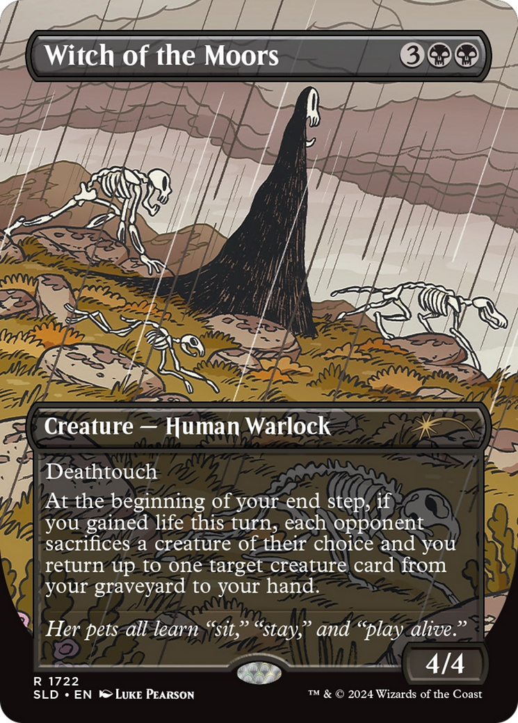 Witch of the Moors (SLD-1722) - Secret Lair Drop (Borderless)