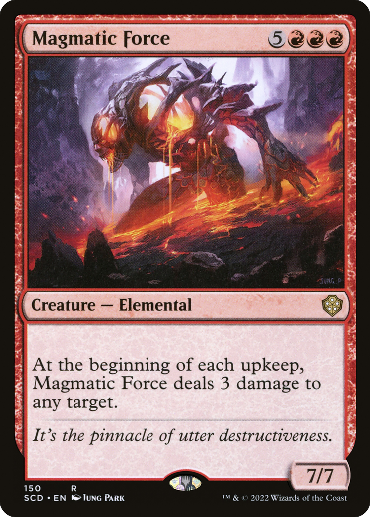 Magmatic Force (SCD-150) - Starter Commander Decks