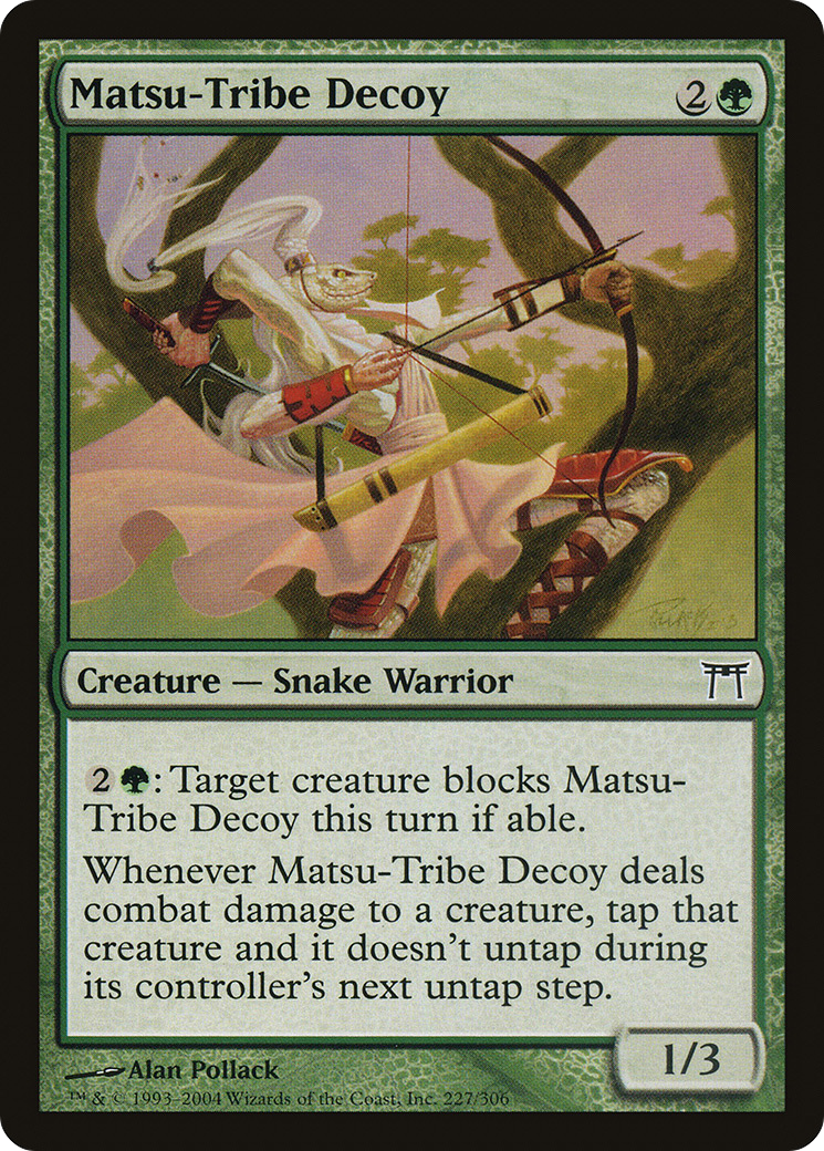 Matsu-Tribe Decoy (CHK-227) - Champions of Kamigawa Foil