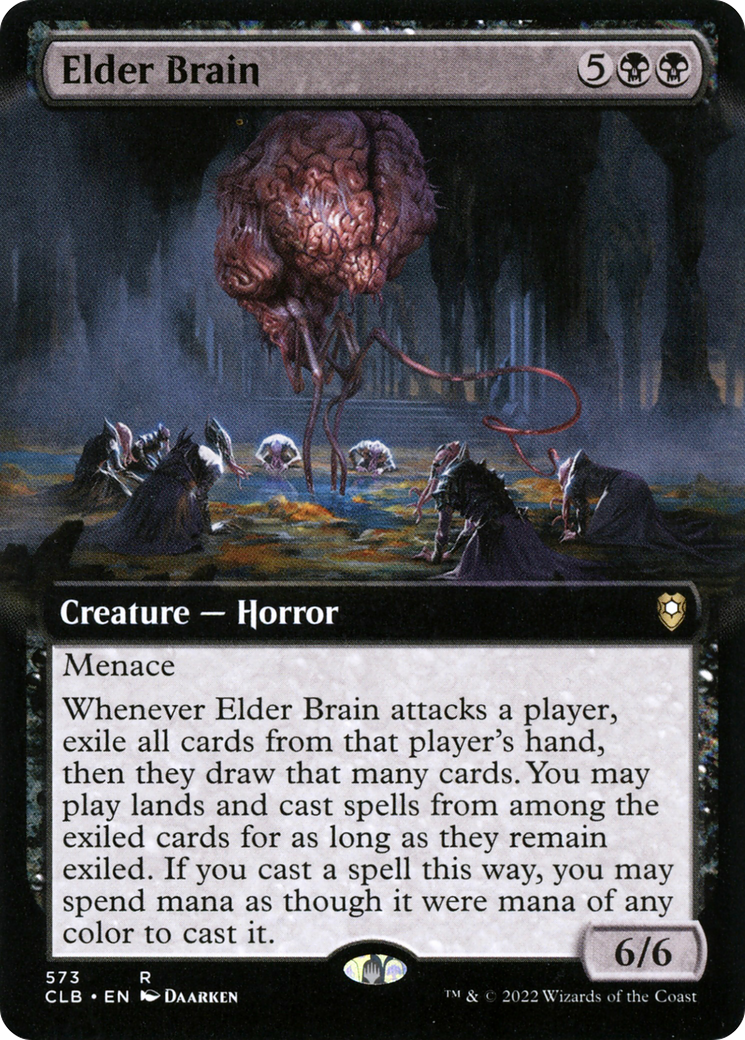 Elder Brain (Extended Art) (CLB-573) - Commander Legends: Battle for Baldur's Gate: (Extended Art)