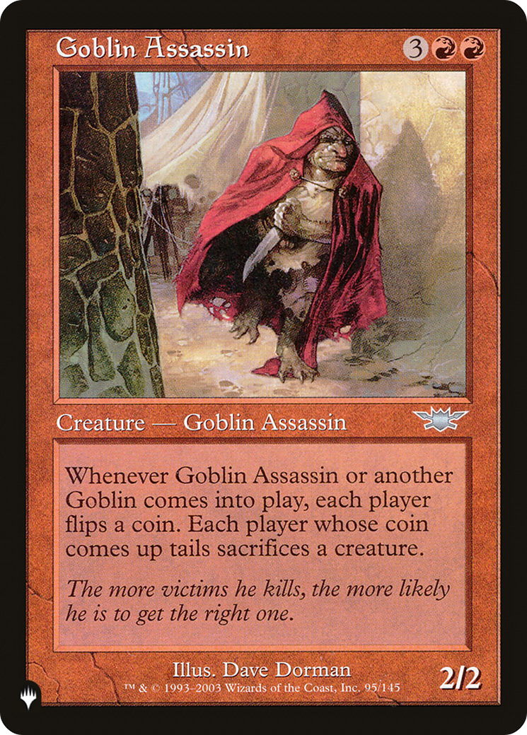 Goblin Assassin (LIST-LGN-95) - The List