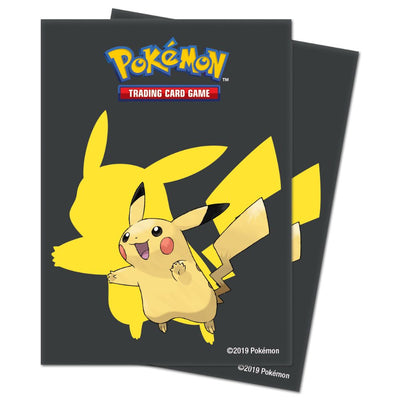 Ultra Pro: Pokémon Pikachu Black Card Sleeves 65ct