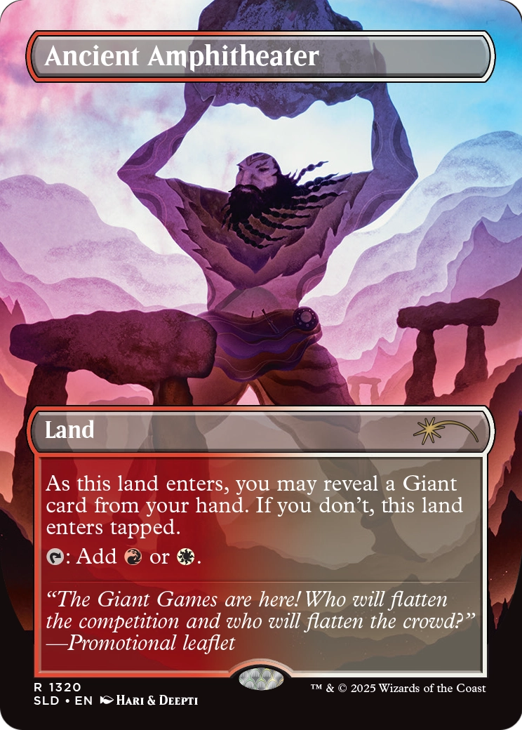 Ancient Amphitheater (SLD-1320) - Secret Lair Drop (Borderless)