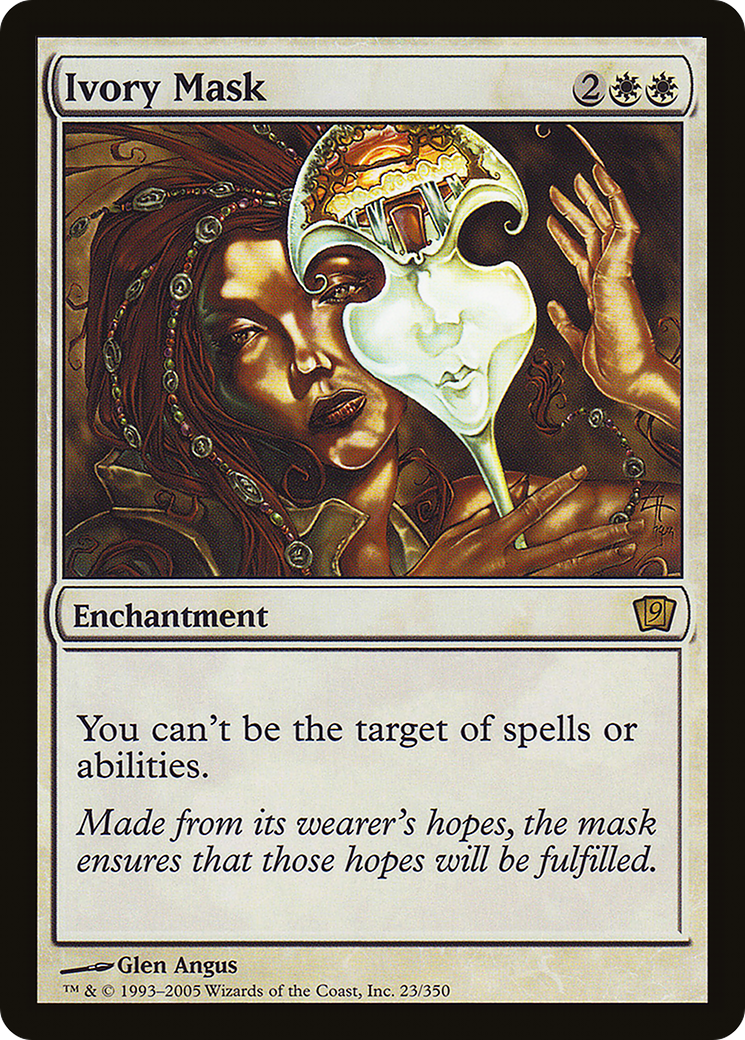 Ivory Mask (9ED-023) - 9th Edition