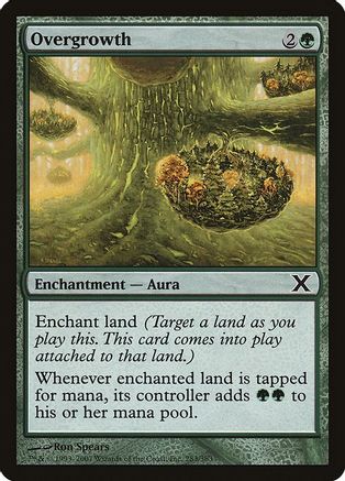 Overgrowth (10E-283) - 10th Edition Foil