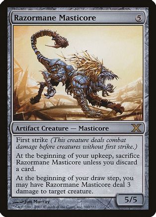 Razormane Masticore (10E-340) - 10th Edition