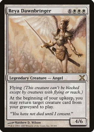 Reya Dawnbringer (10E-035) - 10th Edition Foil