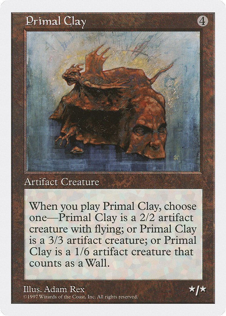 Primal Clay (5ED-) - Fifth Edition