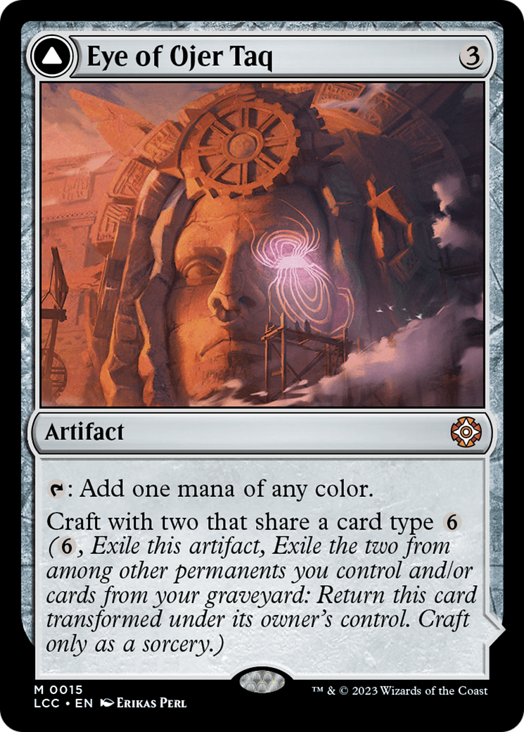 Eye of Ojer Taq (LCC-015) - The Lost Caverns of Ixalan Commander Foil