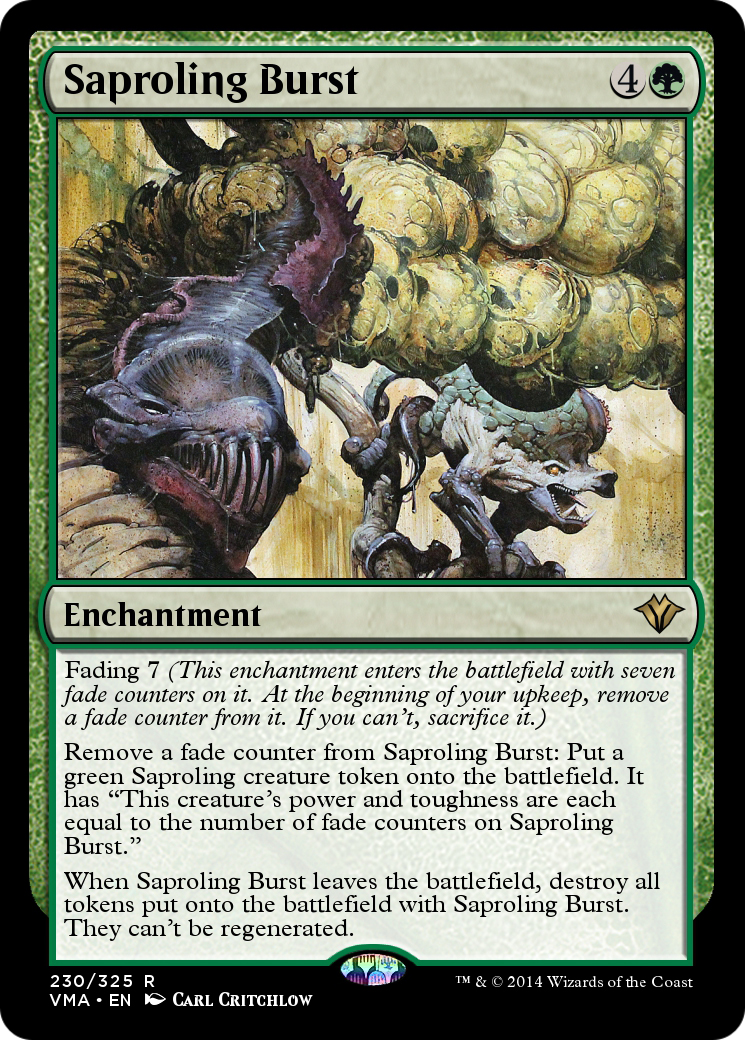 Saproling Burst (VMA-230) - Vintage Masters