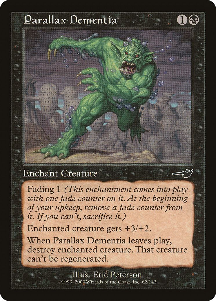 Parallax Dementia (NMS-062) - Nemesis
