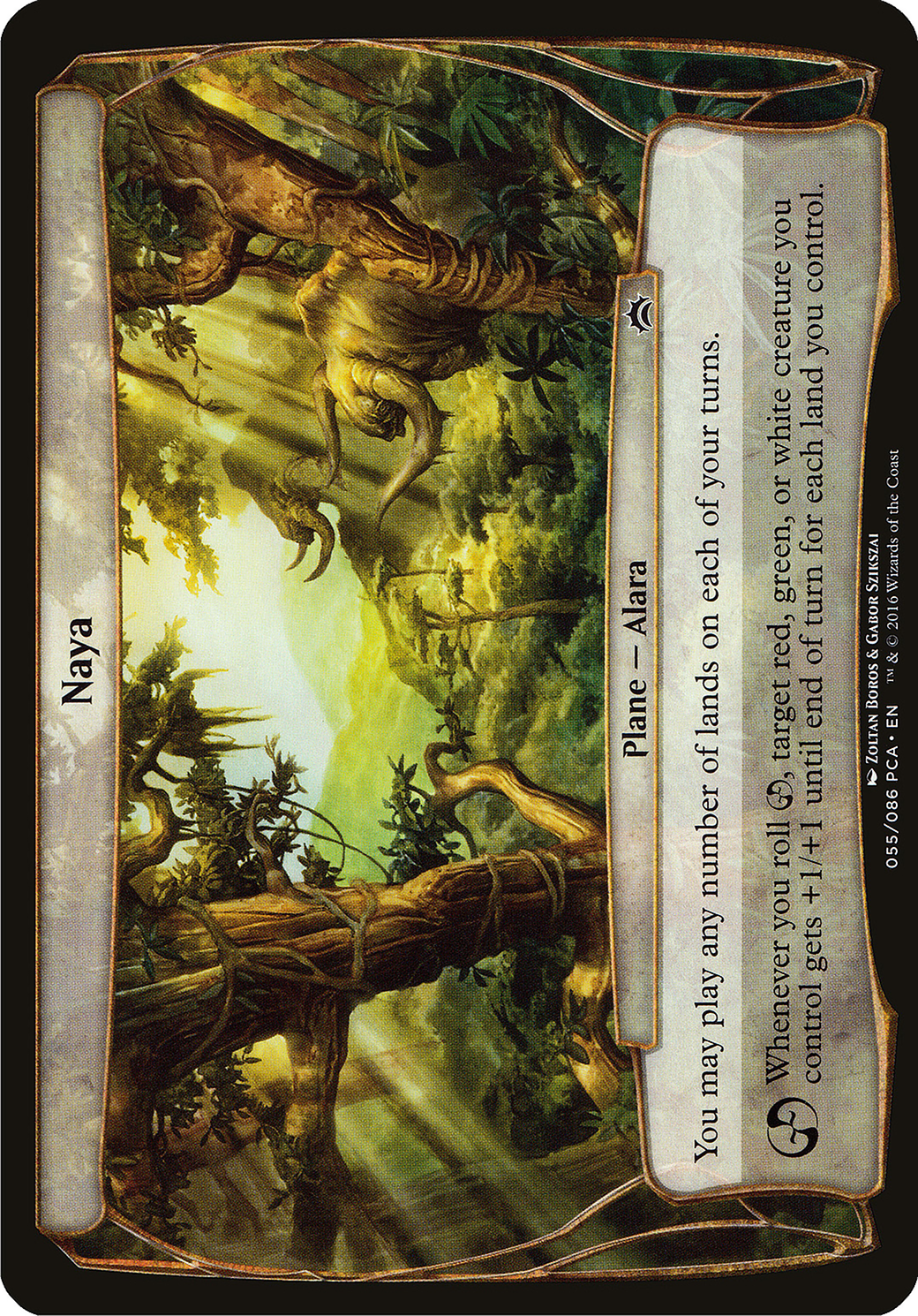 Naya (Planechase Anthology) (OVER-) - Planechase Anthology Planes
