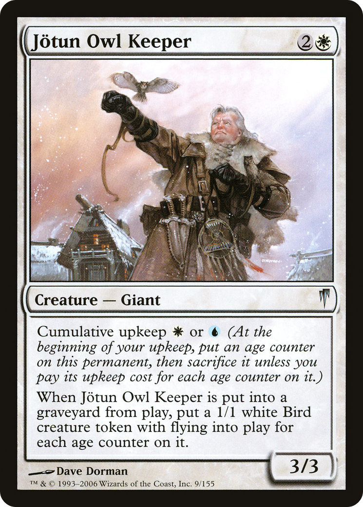 Jotun Owl Keeper (CSP-009) - Coldsnap Foil