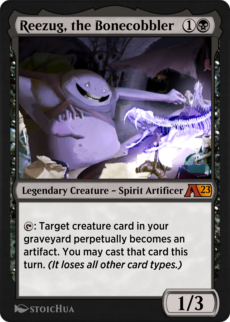 Reezug, the Bonecobbler (YDMU-010) - Alchemy: Dominaria