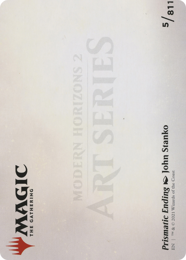 Prismatic Ending // Prismatic Ending (AMH2-005) - Modern Horizons 2 Art Series (Borderless)