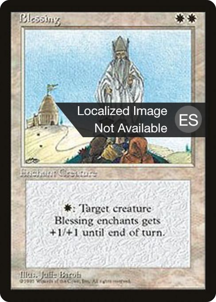 Blessing (4BB-) - Fourth Edition Foreign Black Border