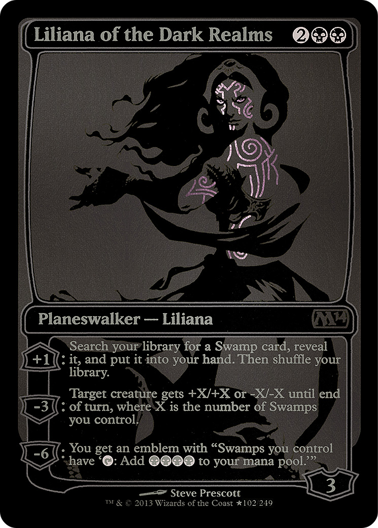 Liliana of the Dark Realms (SDCC 2013 Exclusive) (MEDIA-102) - San Diego Comic-Con 2013 Foil