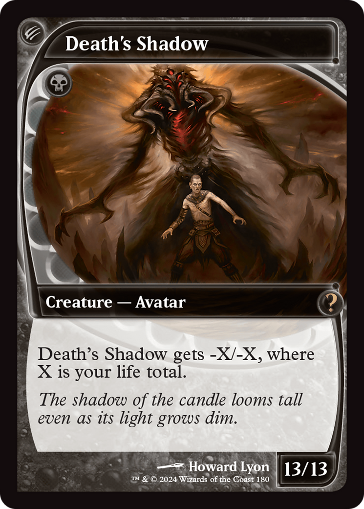 Death's Shadow (Future Sight) (MB2-180) - Mystery Booster 2 Foil