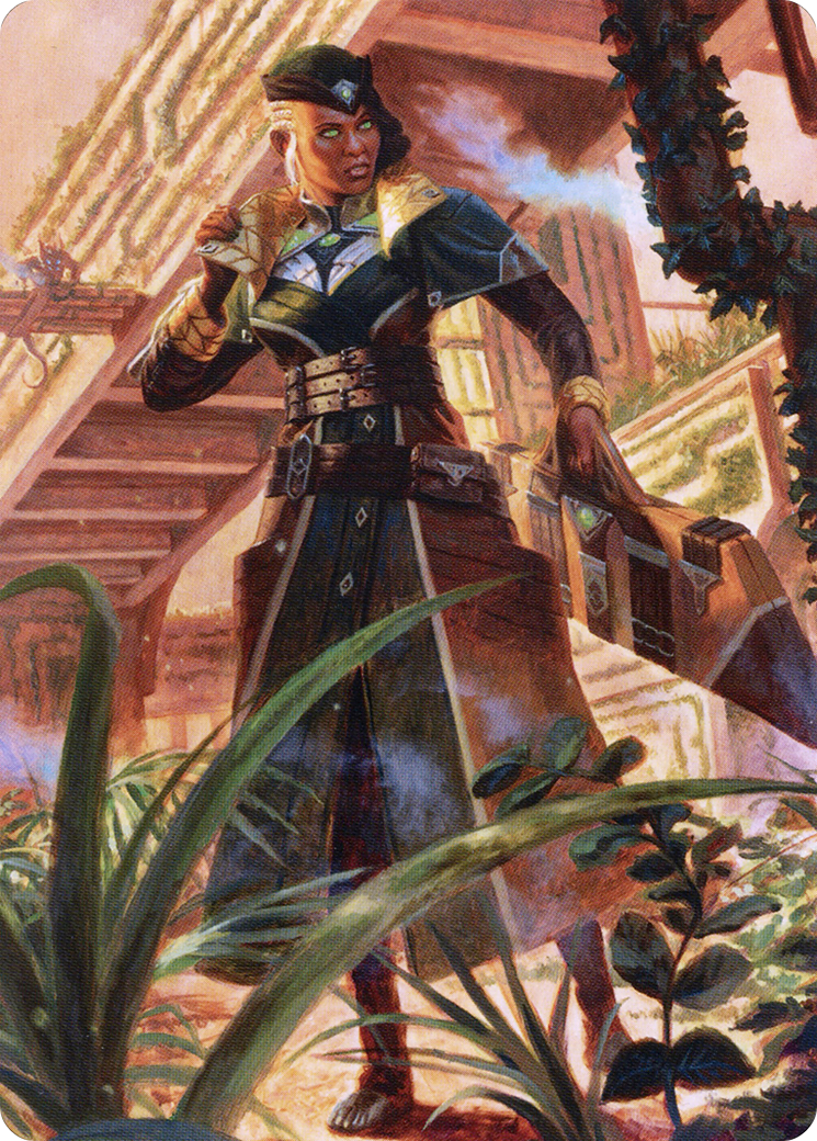 Vivien on the Hunt // Vivien on the Hunt (ASNC-022) - New Capenna Art Series (Borderless)