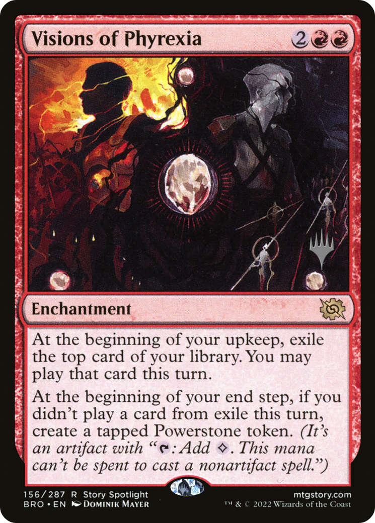 Visions of Phyrexia (PPBRO-156) - The Brothers' War Promos