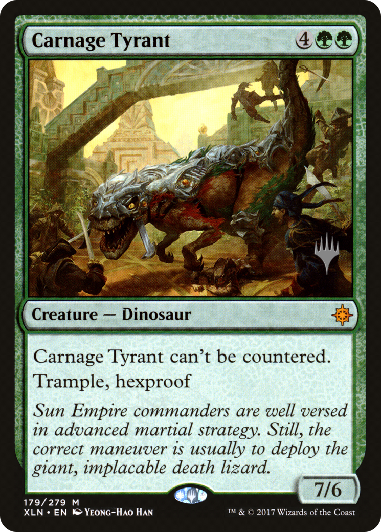 Carnage Tyrant (PPM20-179) - Ixalan Promos