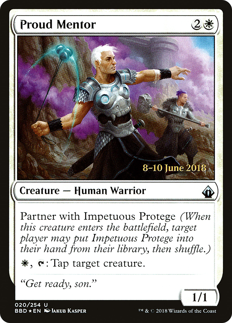 Proud Mentor (LARP-20S) - Battlebond Promos Foil