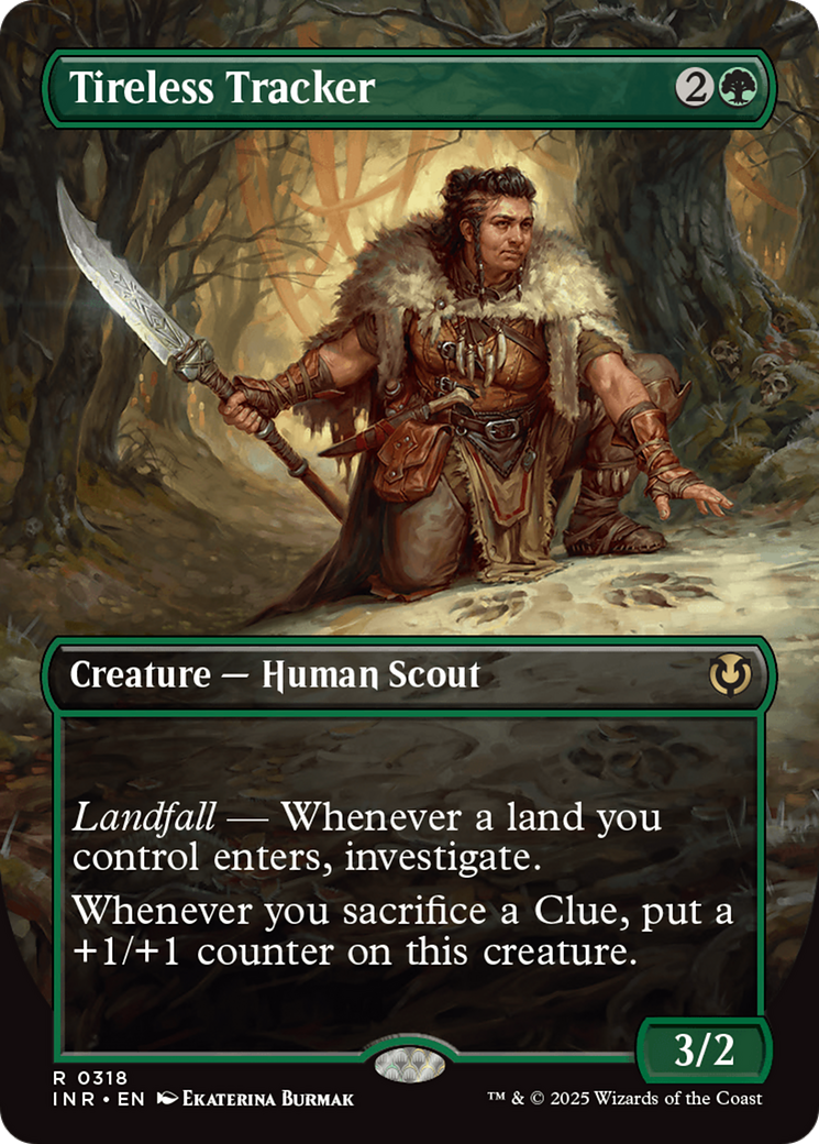 Tireless Tracker (Borderless) (INR-318) - Innistrad Remastered (Borderless)