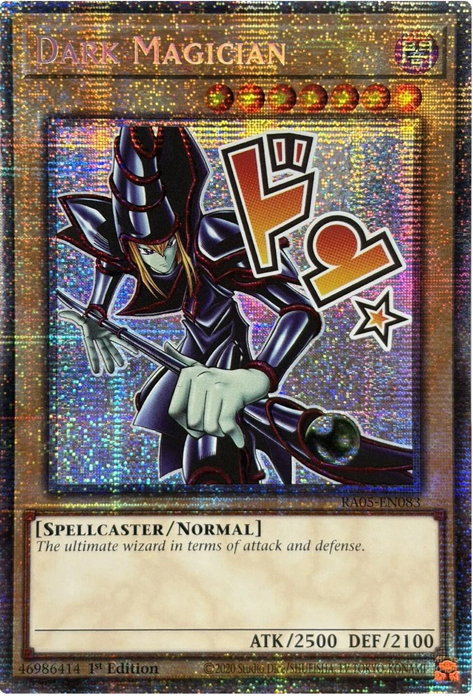 Dark Magician (Starlight Rare) (RA05-EN083) - Rarity Collection 5 1st Edition