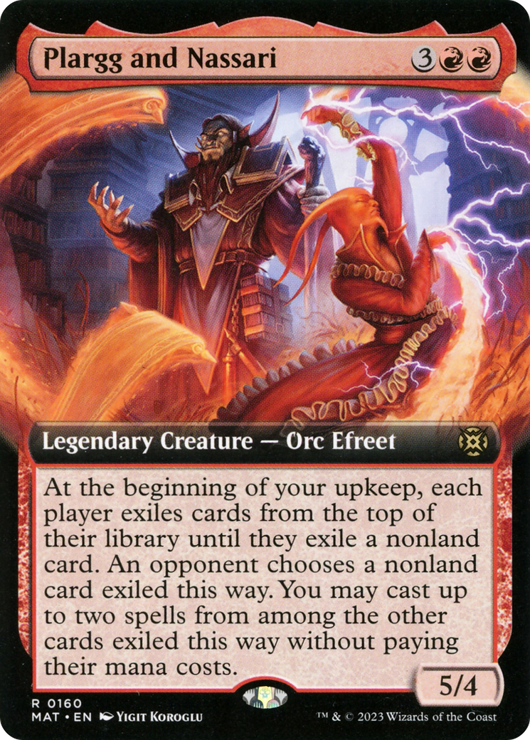 Plargg and Nassari (Extended Art) (MAT-160) - March of the Machine: The Aftermath: (Extended Art)