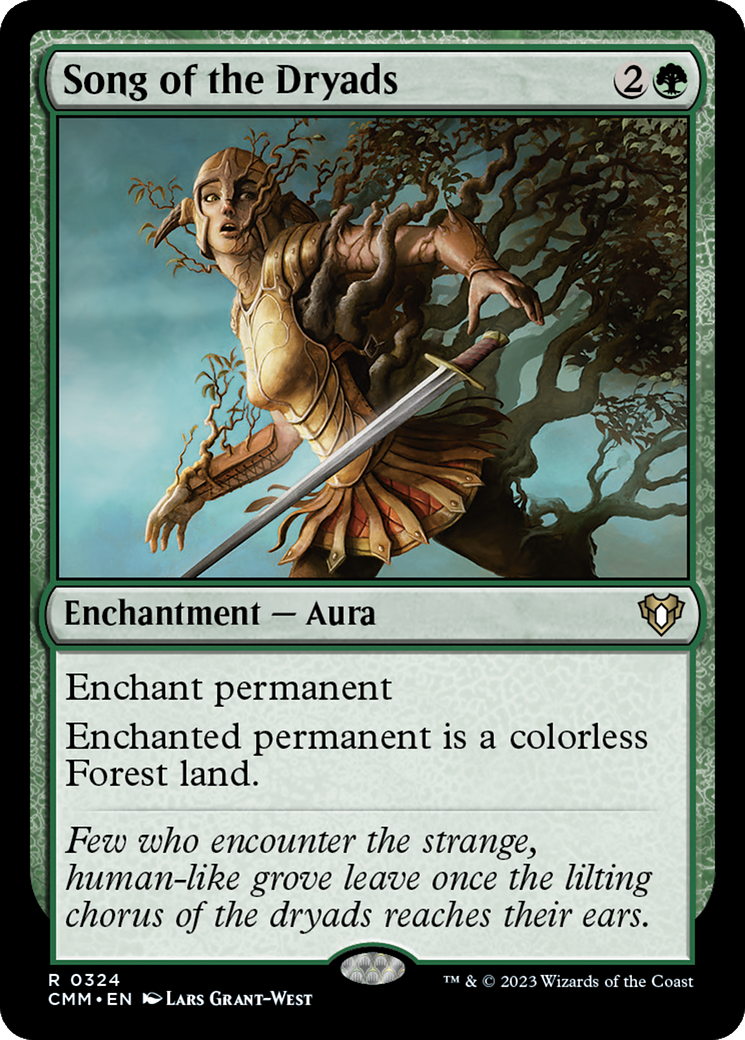 Song of the Dryads (CMM-324) - Commander Masters