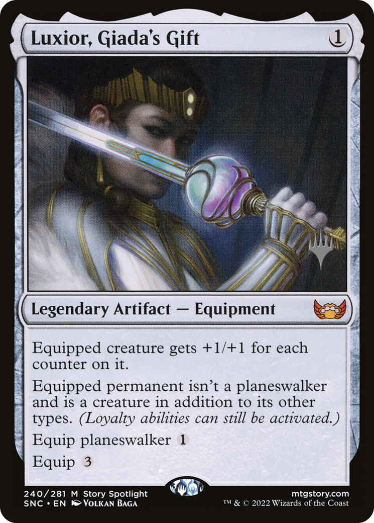 Luxior, Giada's Gift (PPSNC-240) - Streets of New Capenna Promos Foil
