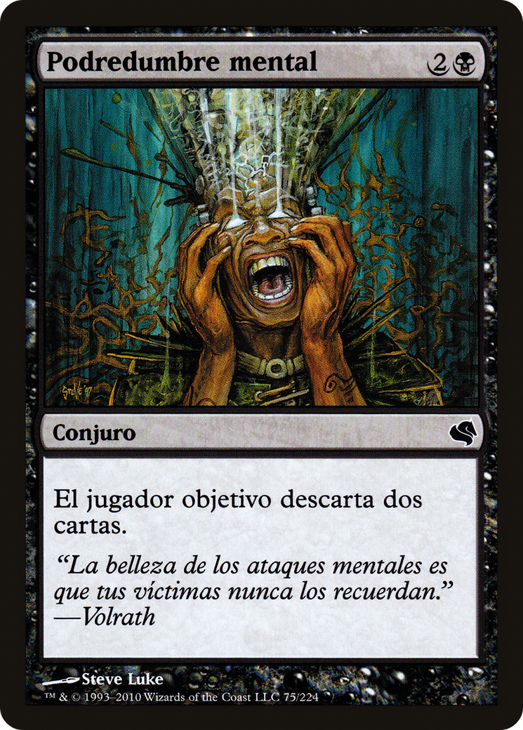 Mind Rot (Spanish) - "Podredumbre mental" (PS11-075) - Salvat 2011
