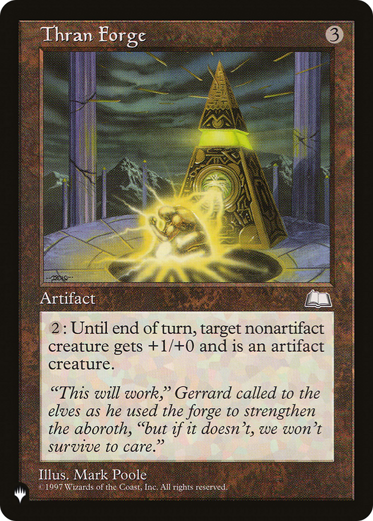 Thran Forge (LIST-WTH-159) - The List