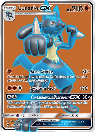 Lucario GX (122/131) [Sun & Moon: Forbidden Light]