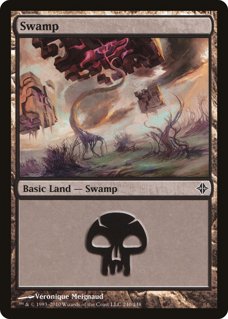 Swamp (240) (ROE-240) - Rise of the Eldrazi Foil