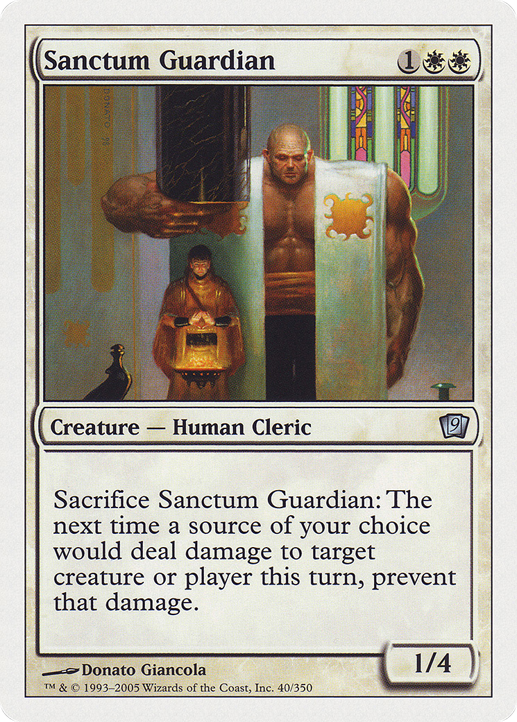 Sanctum Guardian (9ED-040) - 9th Edition