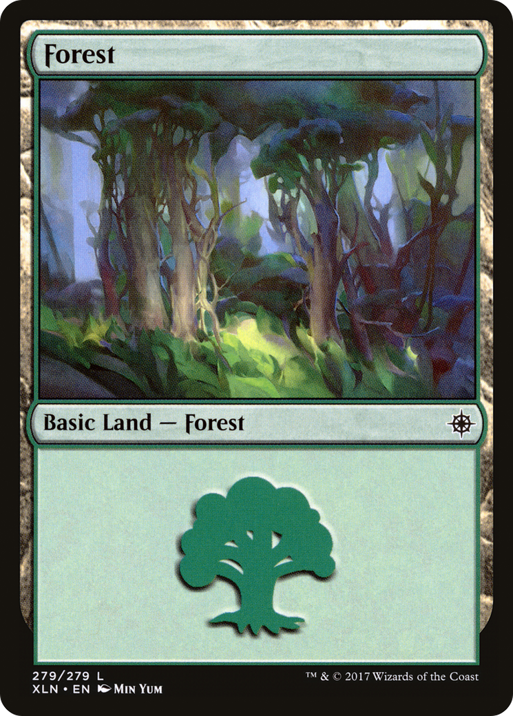 Forest (XLN-279) - Ixalan Foil