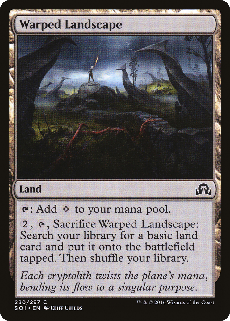 Warped Landscape (SOI-280) - Shadows over Innistrad