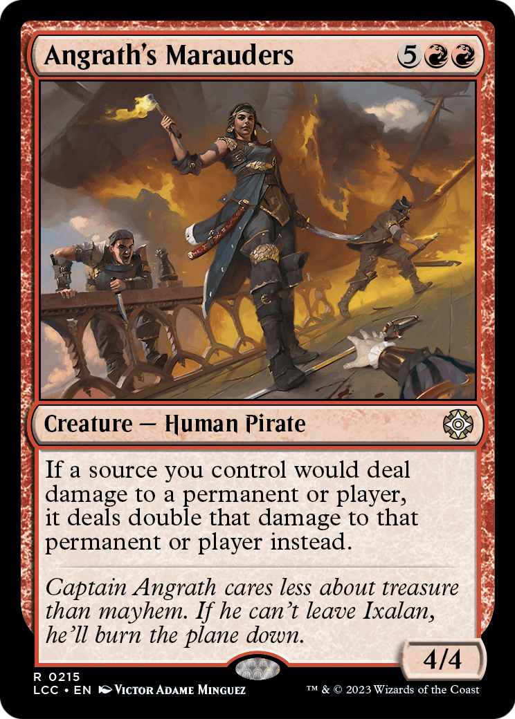 Angrath's Marauders (LCC-215) - The Lost Caverns of Ixalan Commander