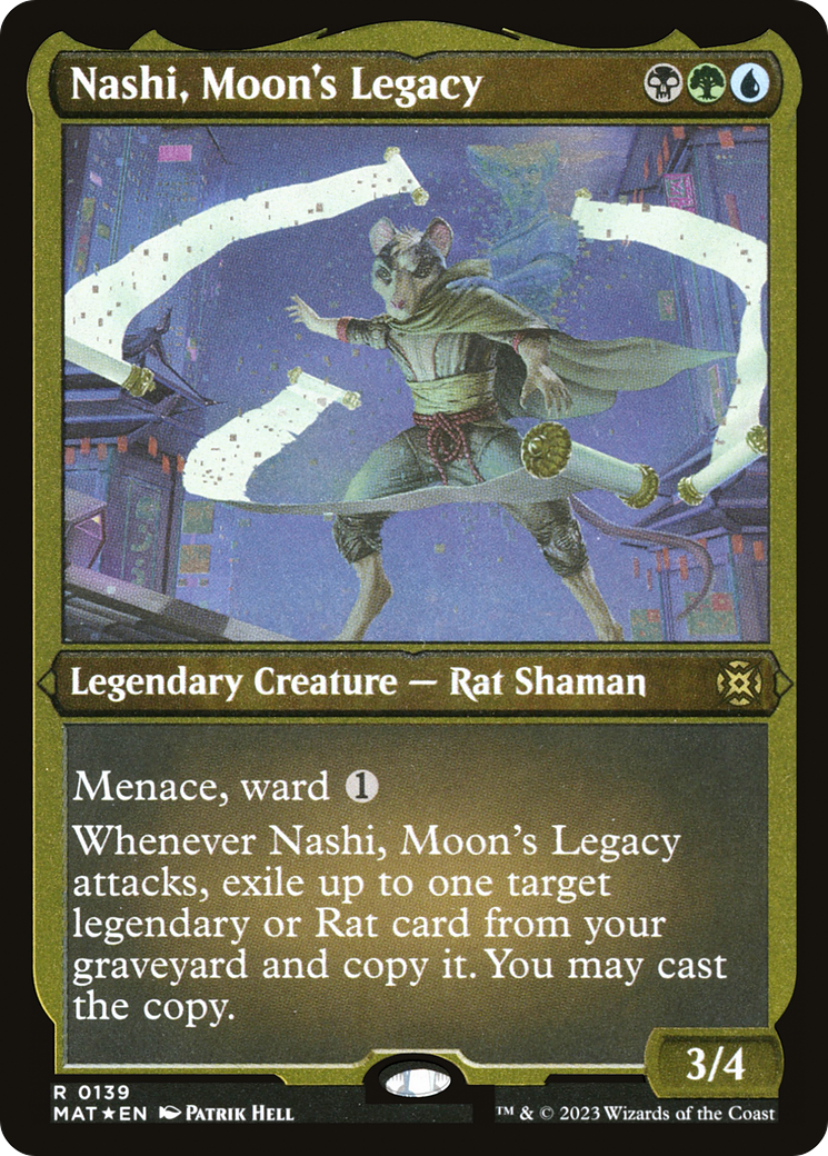 Nashi, Moon's Legacy (MAT-139) - March of the Machine: The Aftermath Etched Foil
