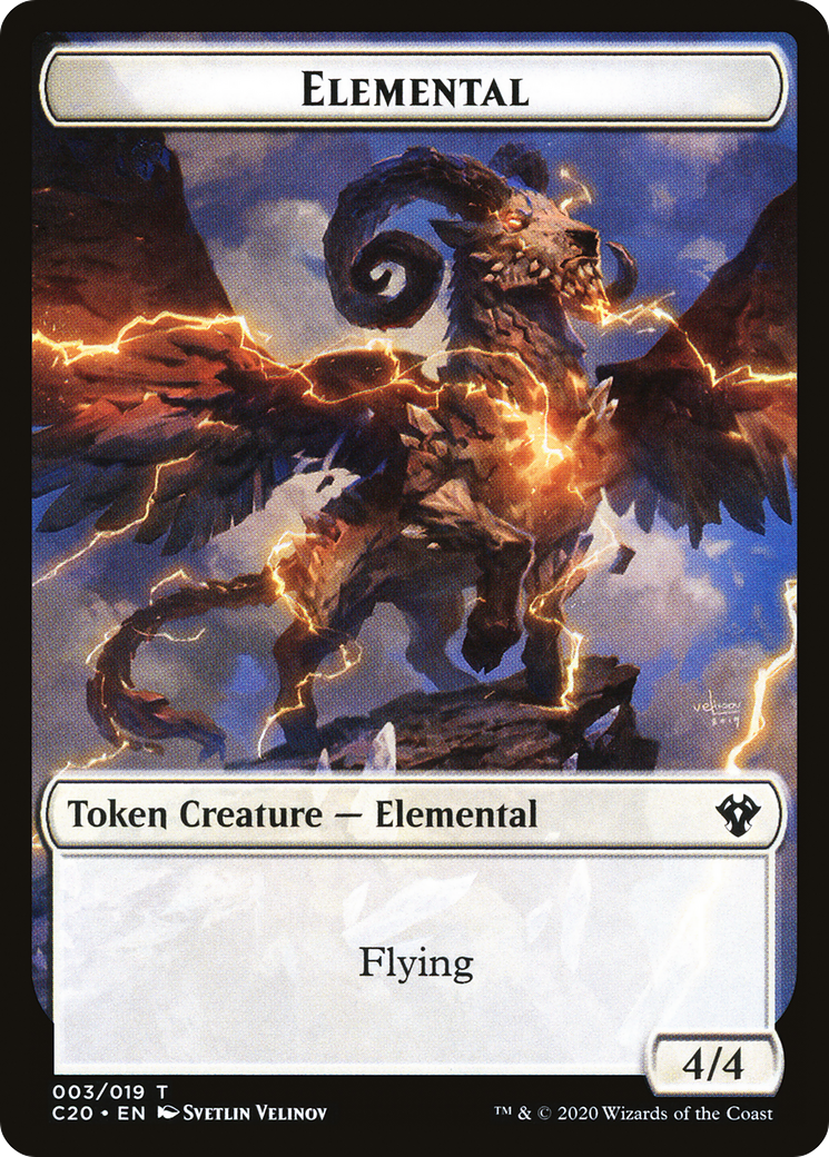 Elemental (TC20-003) - Commander 2020 Tokens
