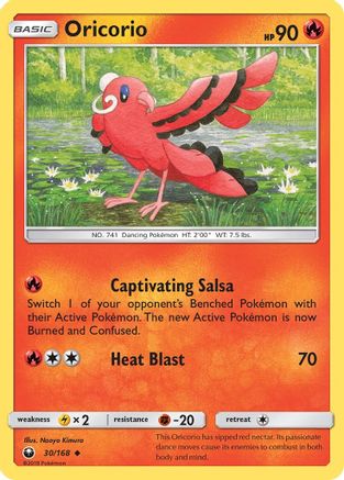 Oricorio (30/168) [Sun & Moon: Celestial Storm]