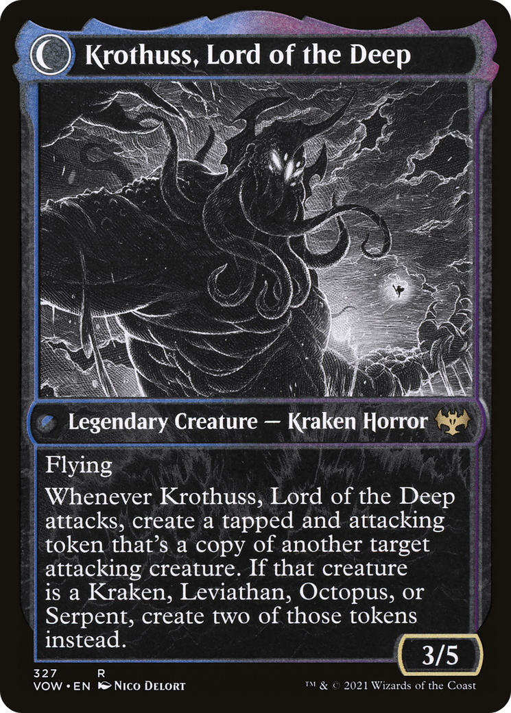 Runo Stromkirk (Showcase) (327) (VOW-327) - Innistrad: Crimson Vow: (Showcase, Double Faced Transform) Foil