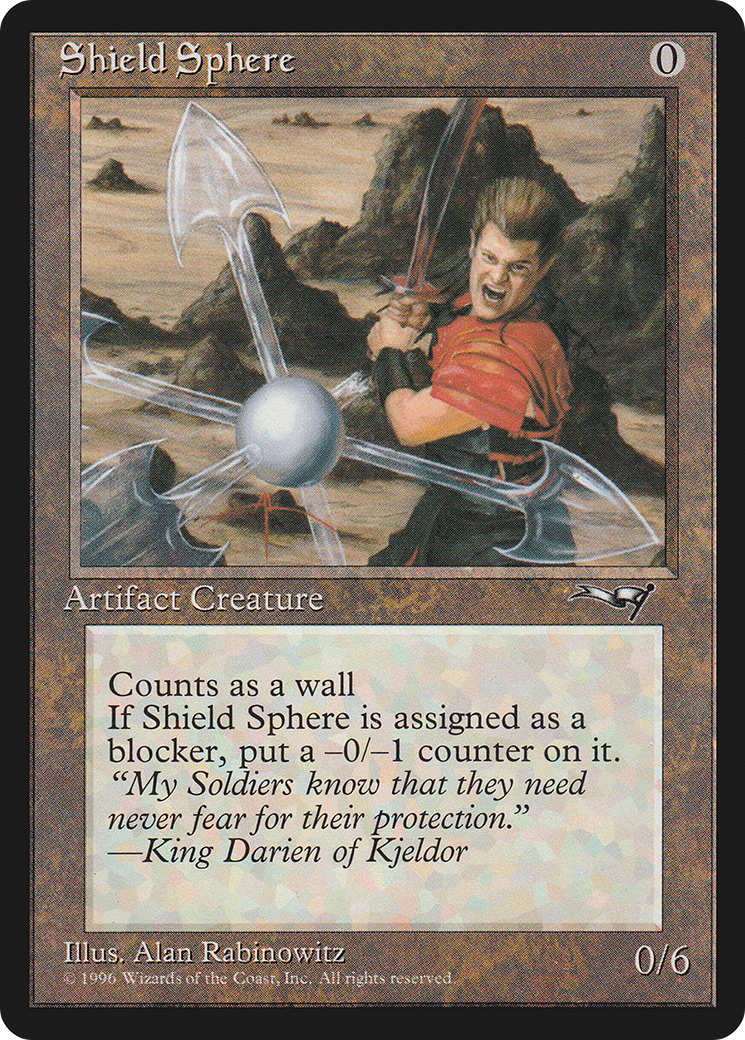 Shield Sphere (ALL-172) - Alliances