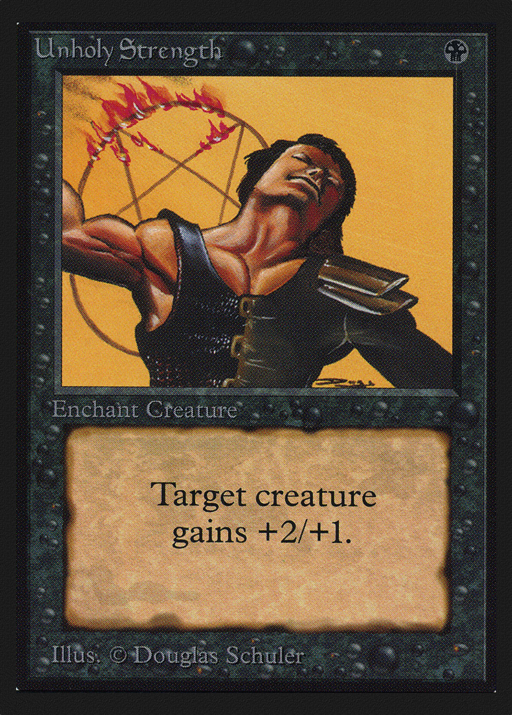 Unholy Strength (CE) (CED-) - Collectors' Edition