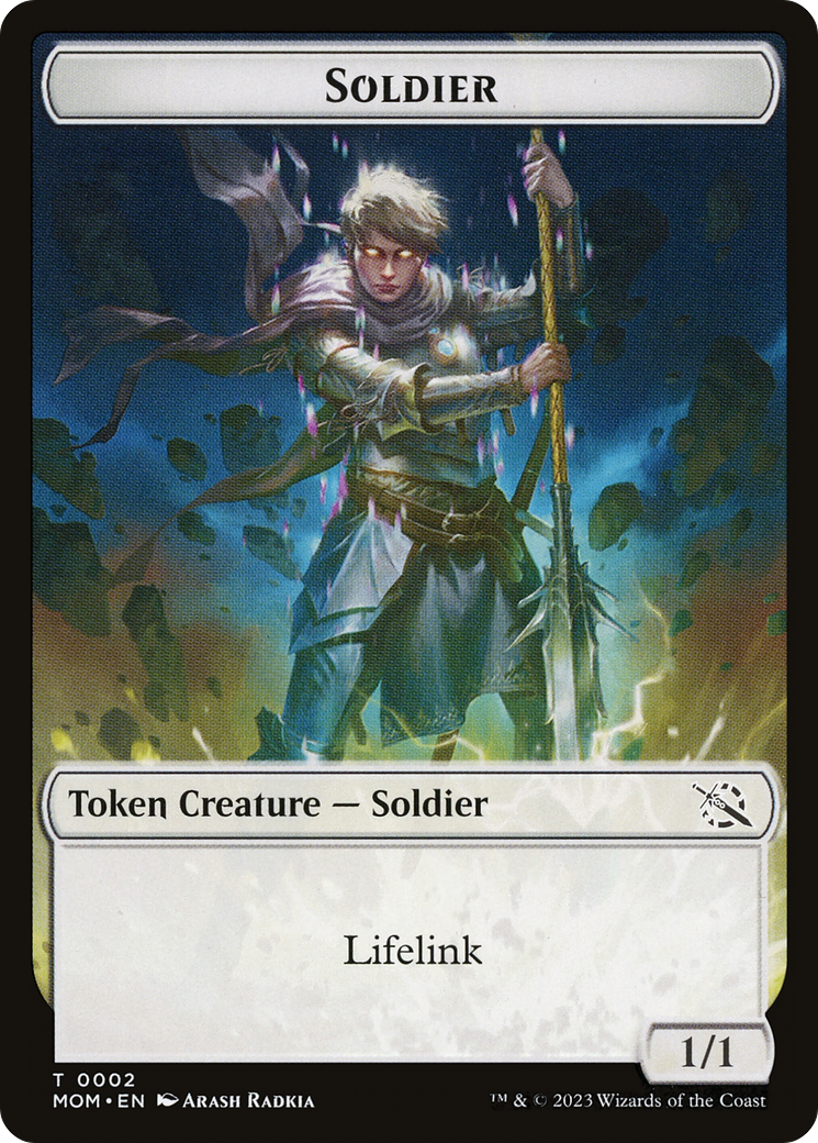 Soldier (TMOM-002) - March of the Machine Tokens Foil