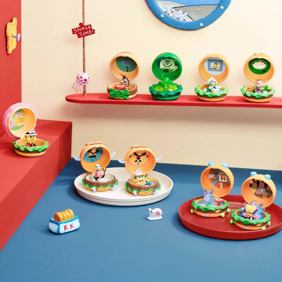 POP MART: SpongeBob - Krabby Patty Bestsellers Series Figures