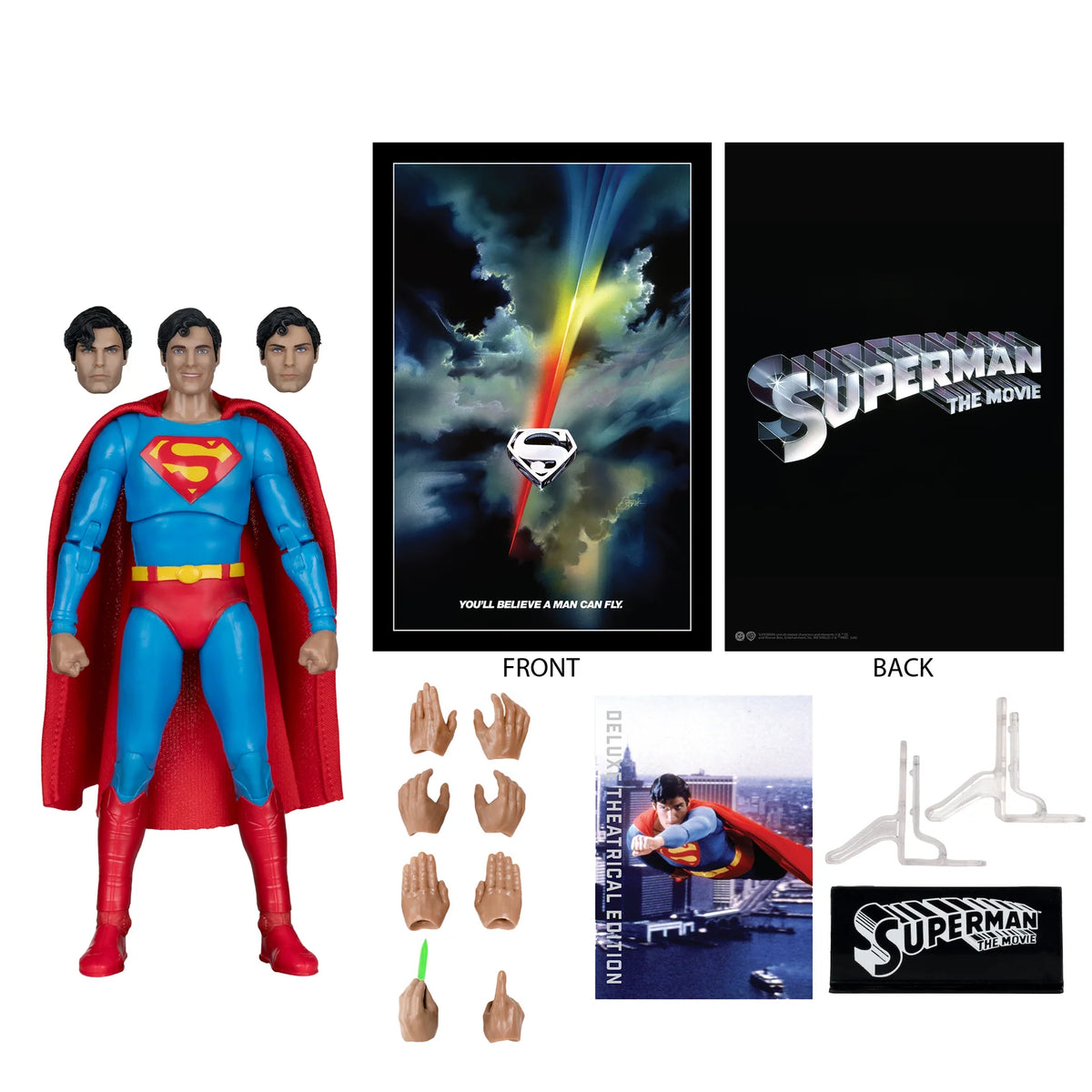 DC Multiverse: Superman: The Movie (1978)- Superman Figure (Deluxe Theatrical Edition)