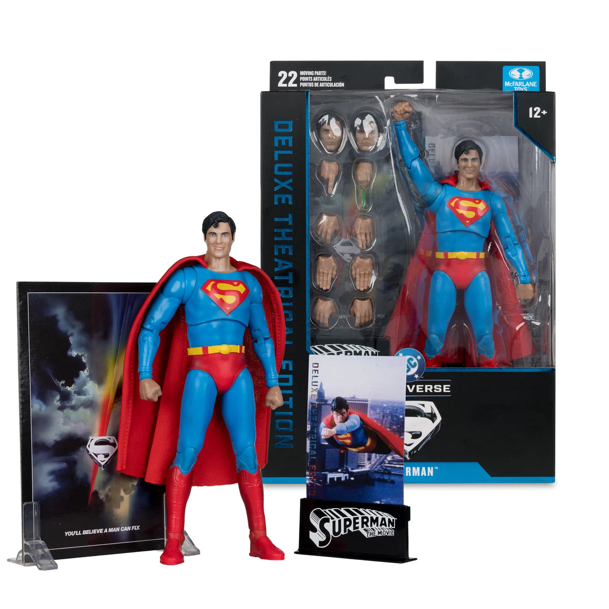DC Multiverse: Superman: The Movie (1978)- Superman Figure (Deluxe Theatrical Edition)